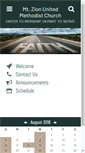 Mobile Screenshot of mtzionumcafton.com